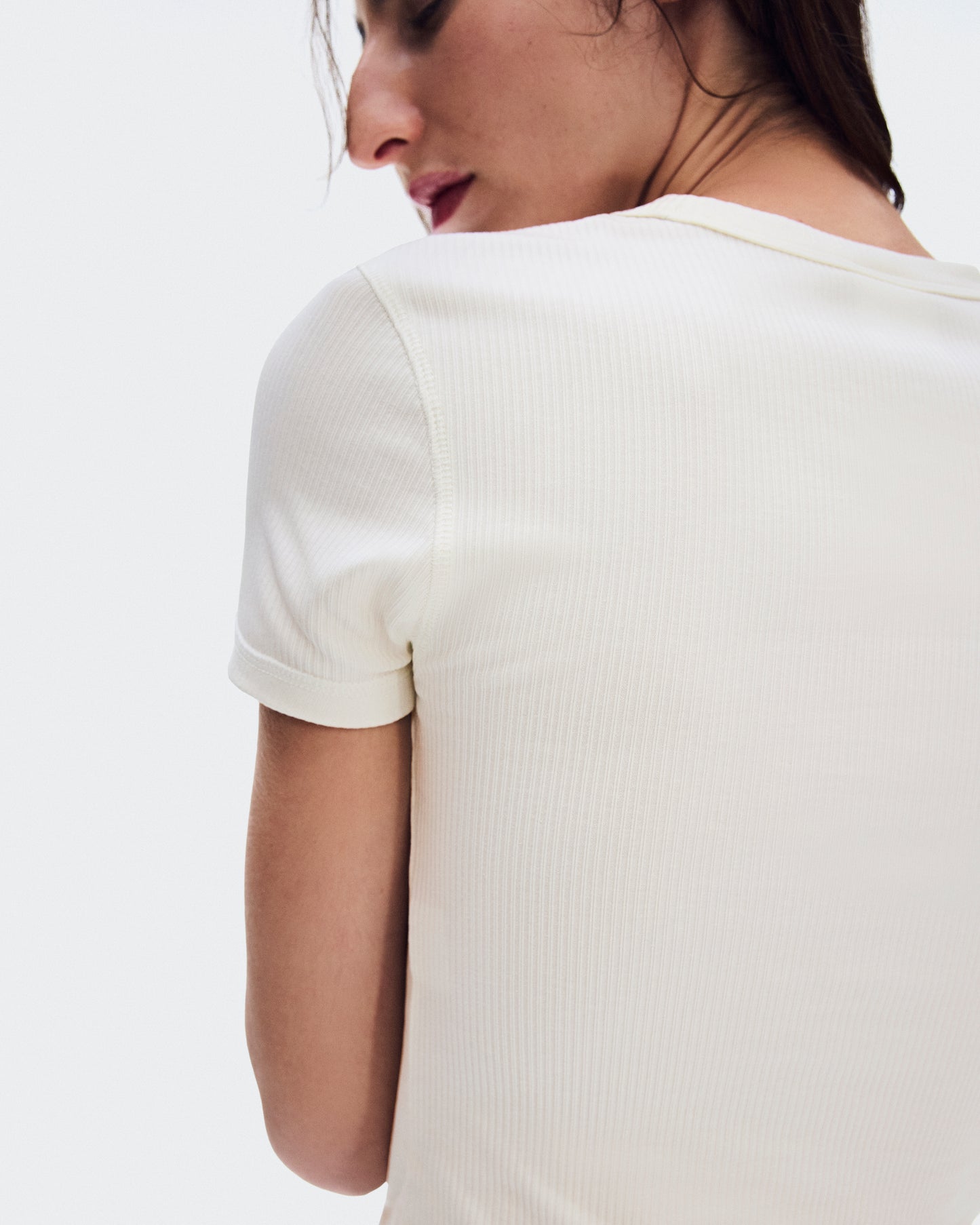 All-Day Ribbed T-Shirt