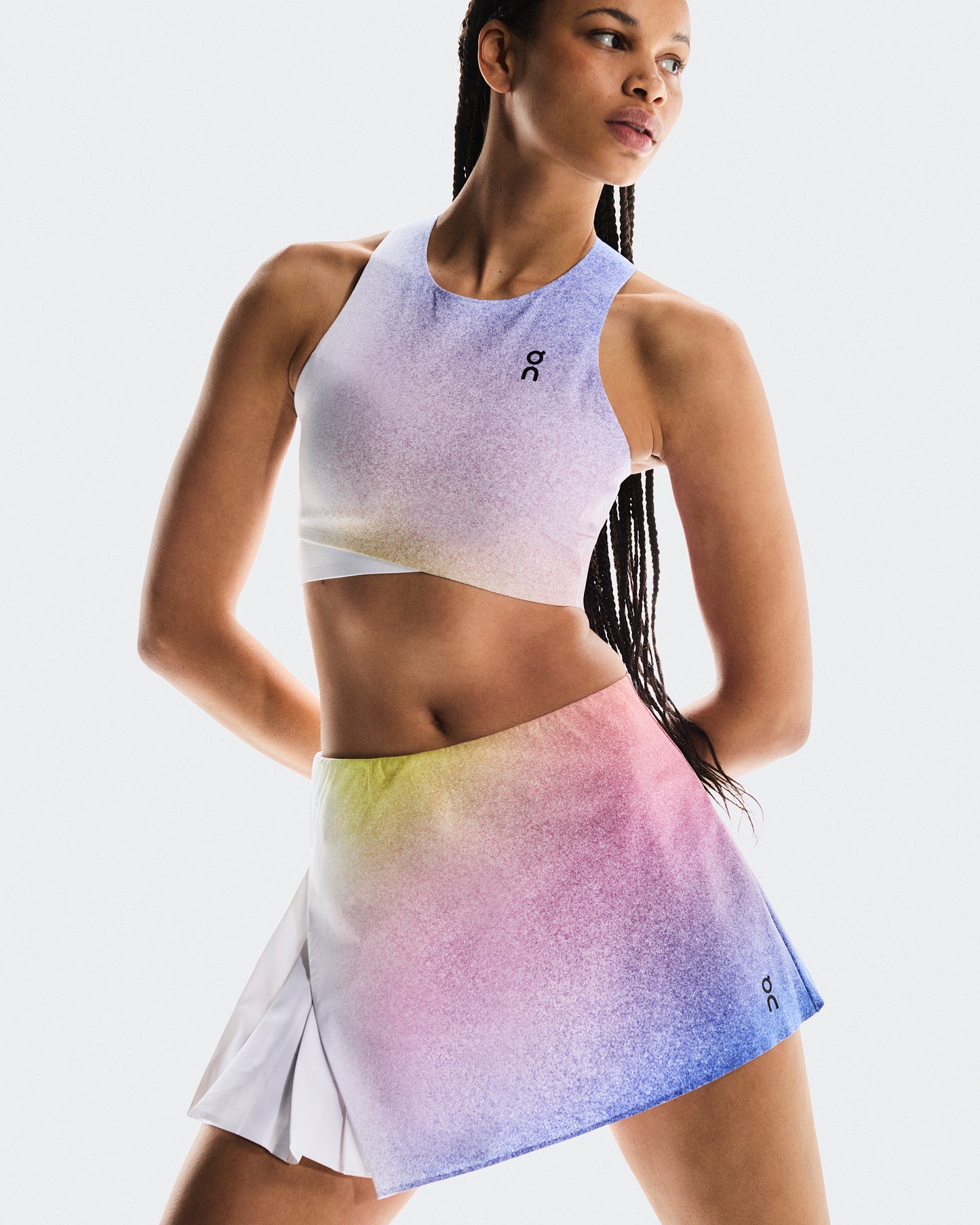 Court Skirt Side Pleat
