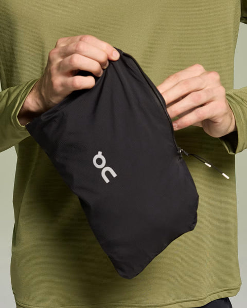 Packs away into a pocket