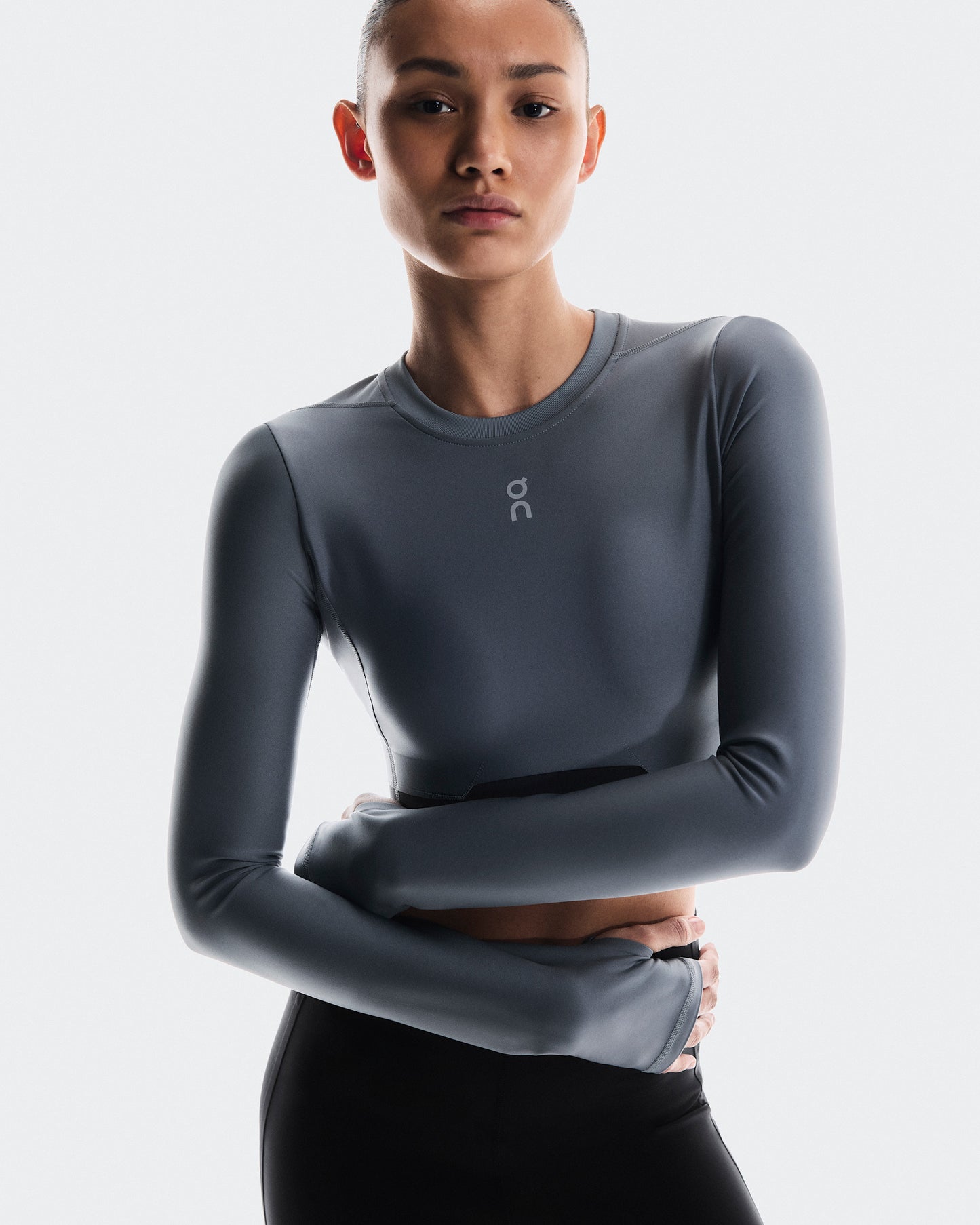 Train Long Sleeve Crop