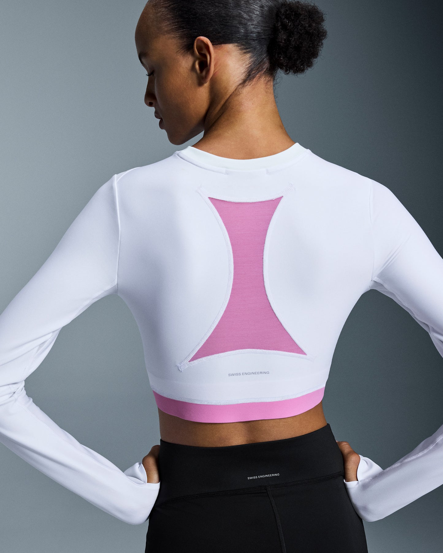 Train Long Sleeve Crop