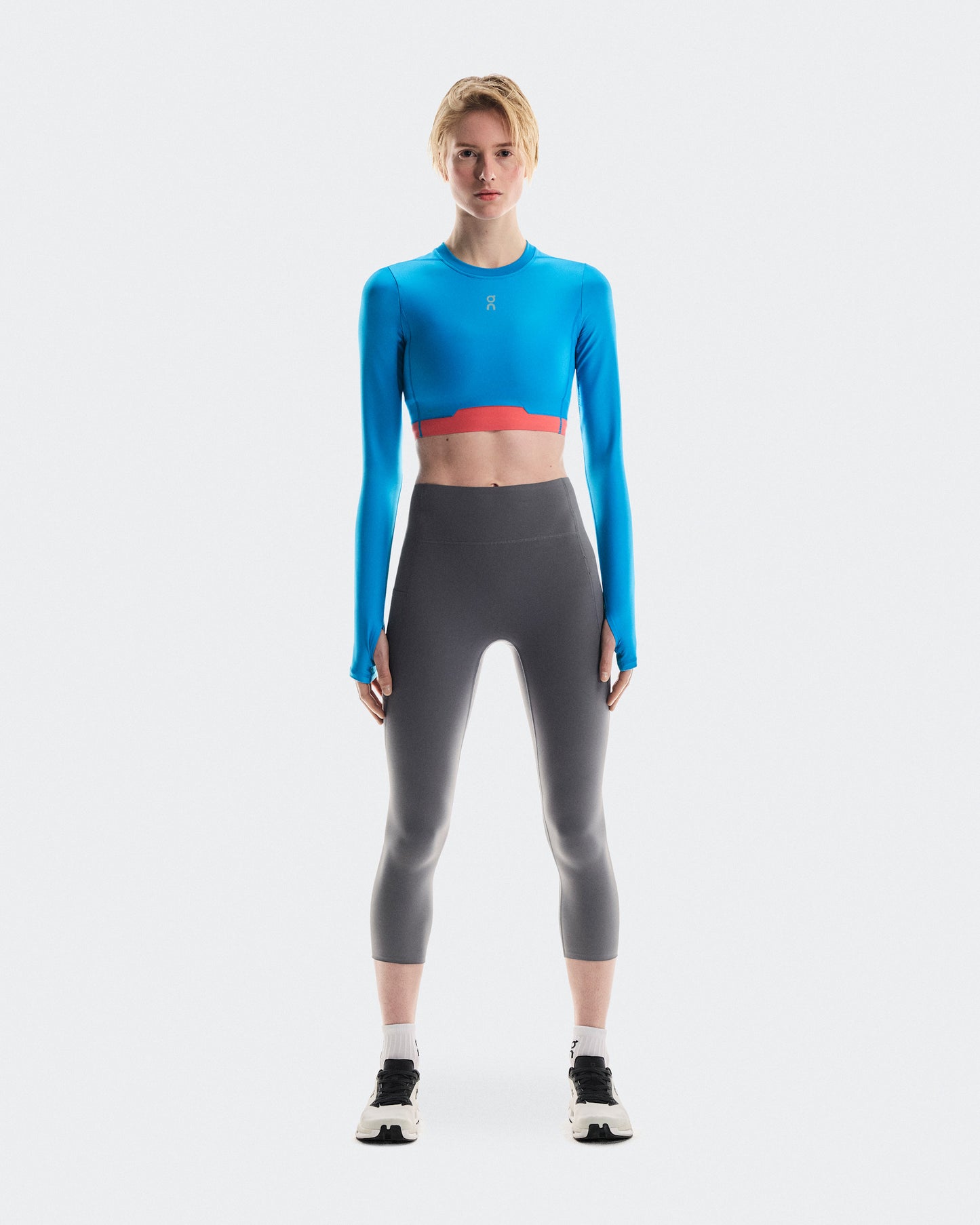 Train Long Sleeve Crop