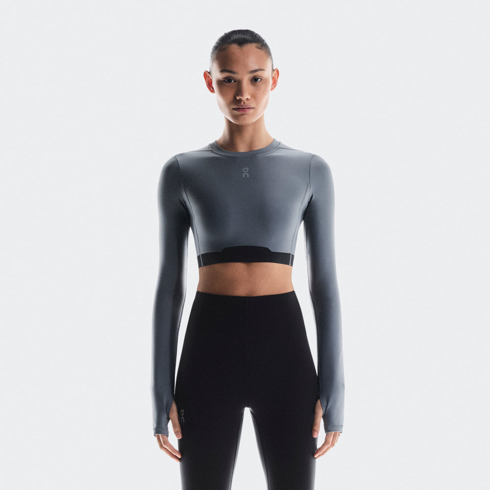 Train Long Sleeve Crop