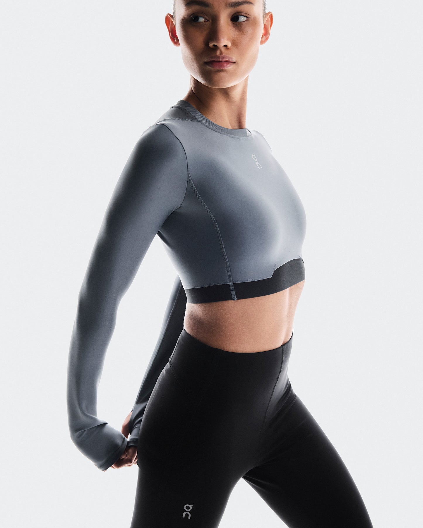 Train Long Sleeve Crop